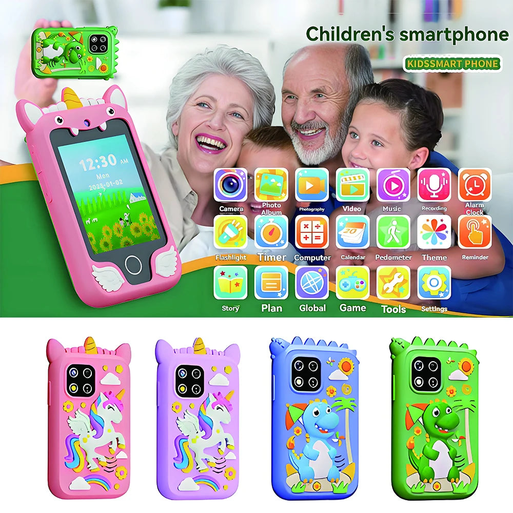 Mini Kids Smart Phone – Educational Toy with Camera, Music &; Learning Games