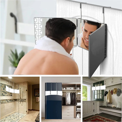360° Trifold Vanity Mirror™ – Portable Adjustable Makeup &amp; Grooming Mirror
