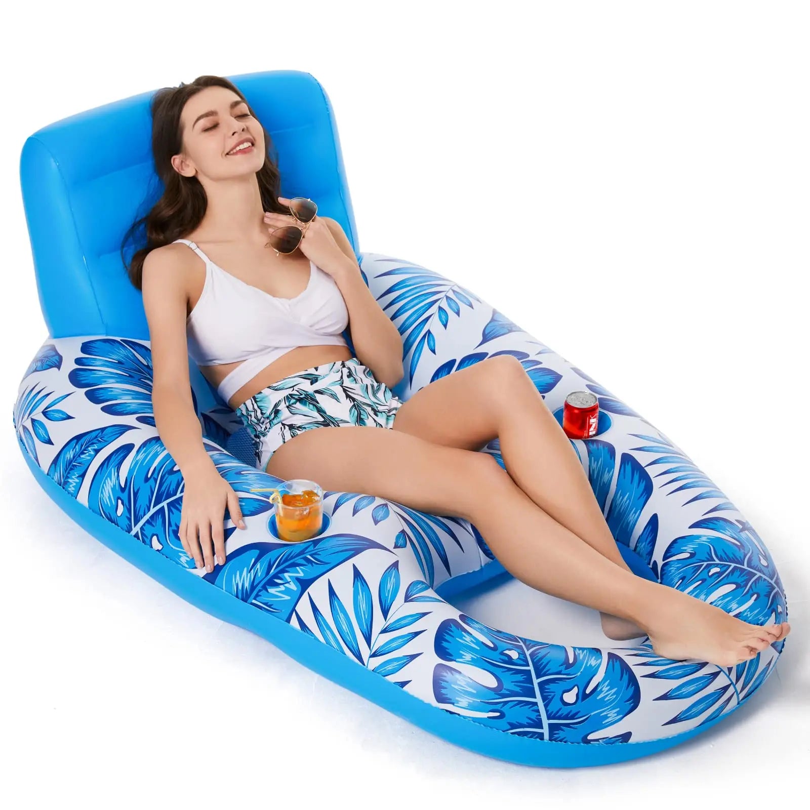 Inflatable Pool Float Lounger™ – Relaxing Water Lounge Chair