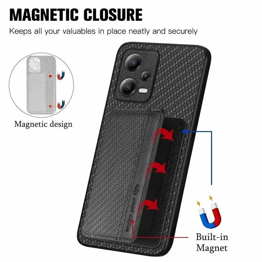 RFID Leather Wallet Phone Case – Premium Protection &; Everyday Convenience