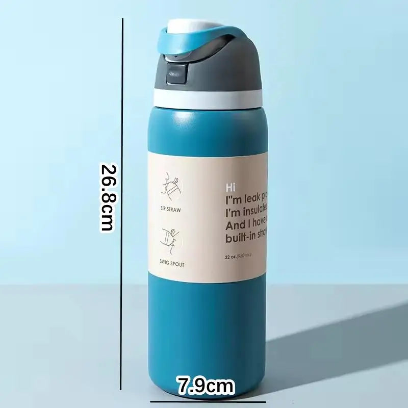 Stainless Steel Vacuum Flask™ – Insulated Travel Water Bottle
