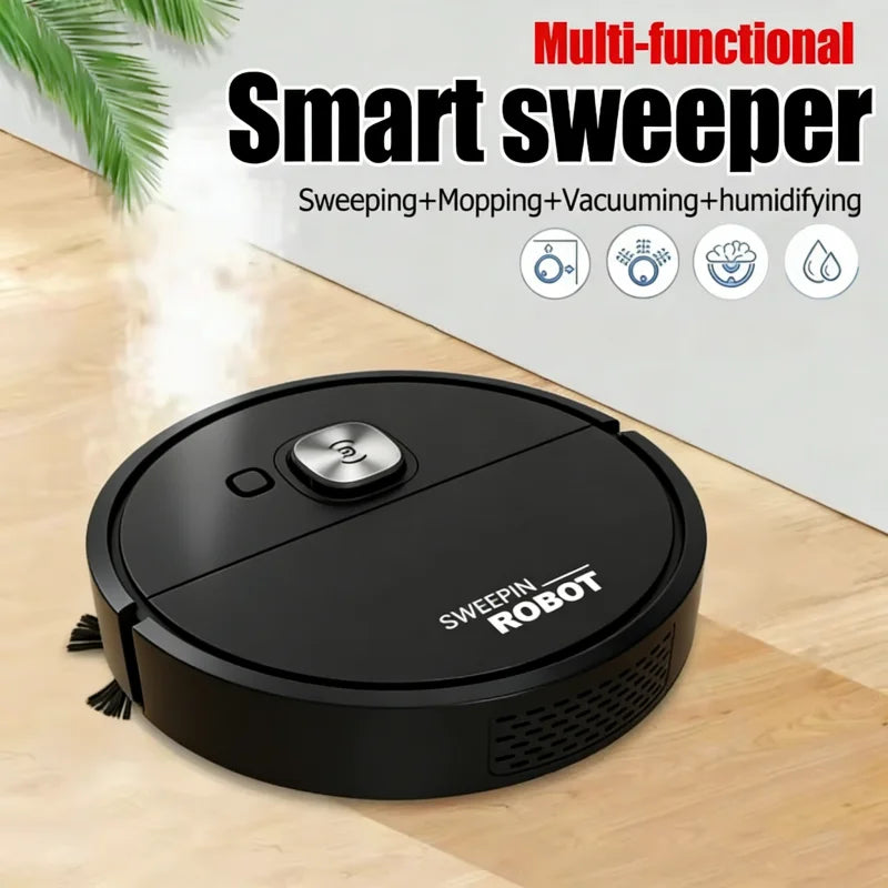 3-in-1 Mini Robot Vacuum Cleaner – Smart Sweeping &; Mopping Cleaner