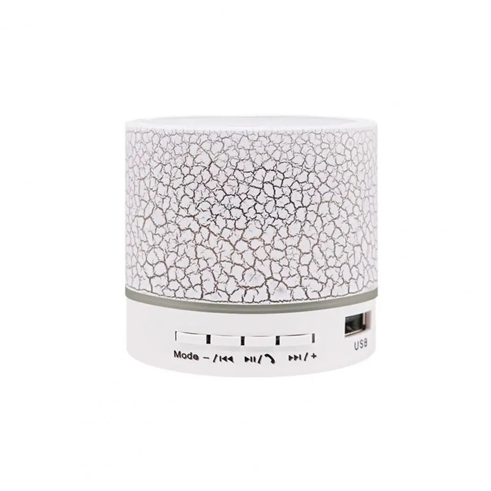 Mini Bluetooth Bass Speaker with LED Light – Compact Powerful Sound Anywhere