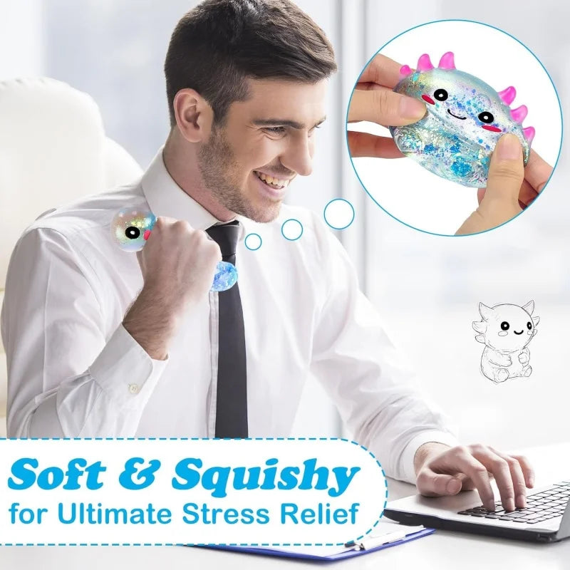 Axolotl Squishy™ Stress Relief Fidget Toy