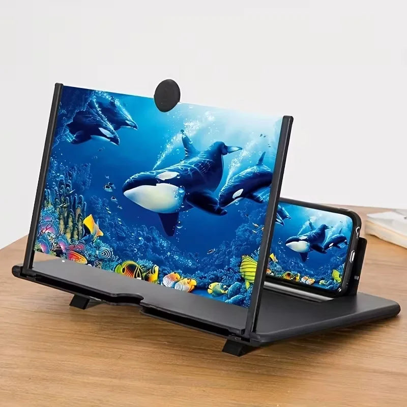 HD Phone Screen Amplifier – Portable Movie &amp; Gaming Screen Magnifier
