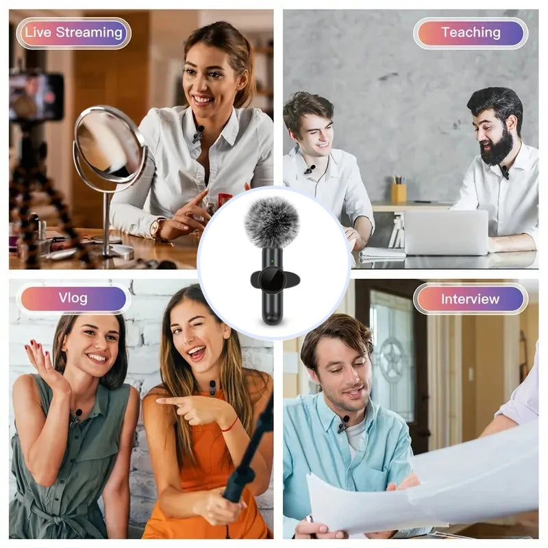 Wireless Lavalier Microphone – Crystal Clear Audio Anywhere