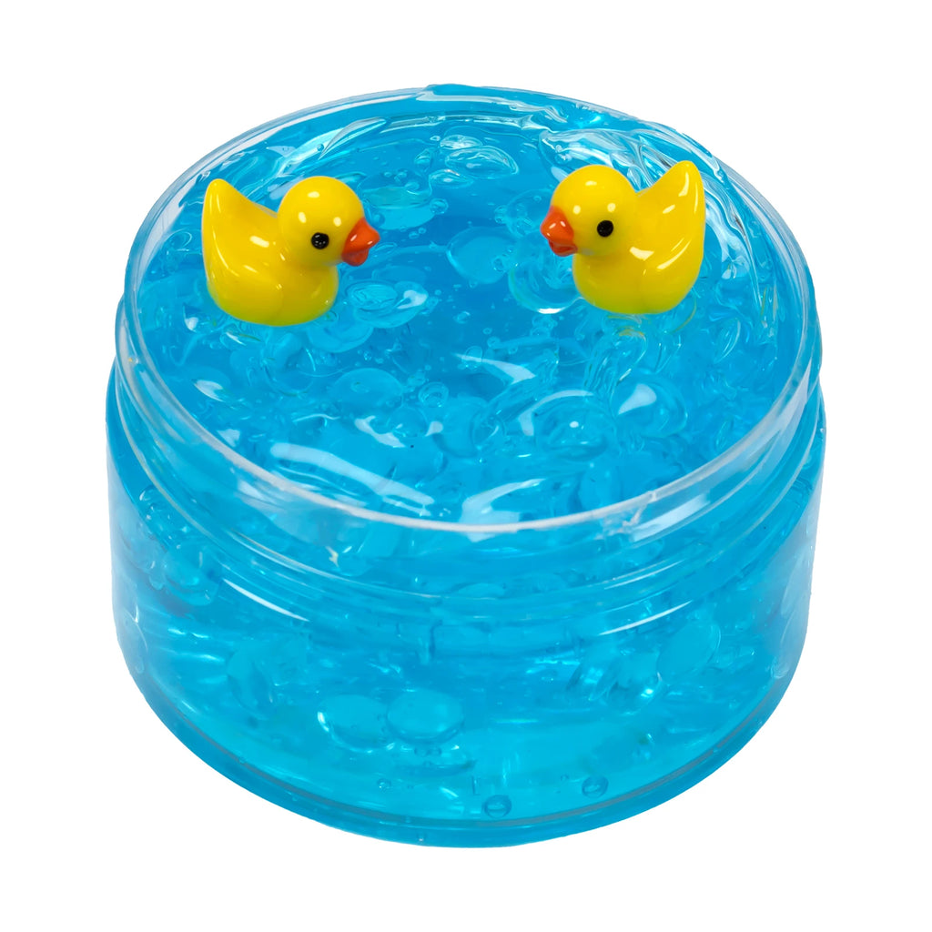Duck Crunch Crystal Slime™ – Clear Beads Sensory Slime