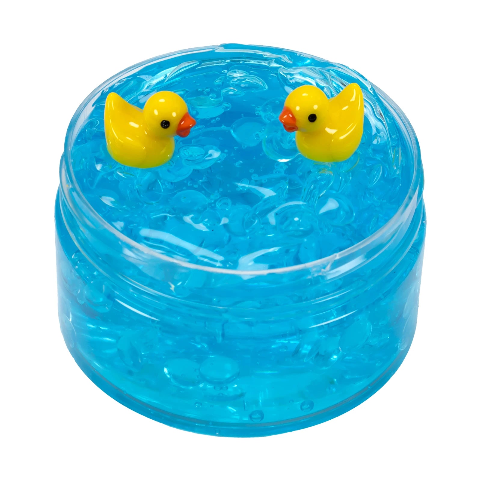 Duck Crunch Crystal Slime™ – Clear Beads Sensory Slime