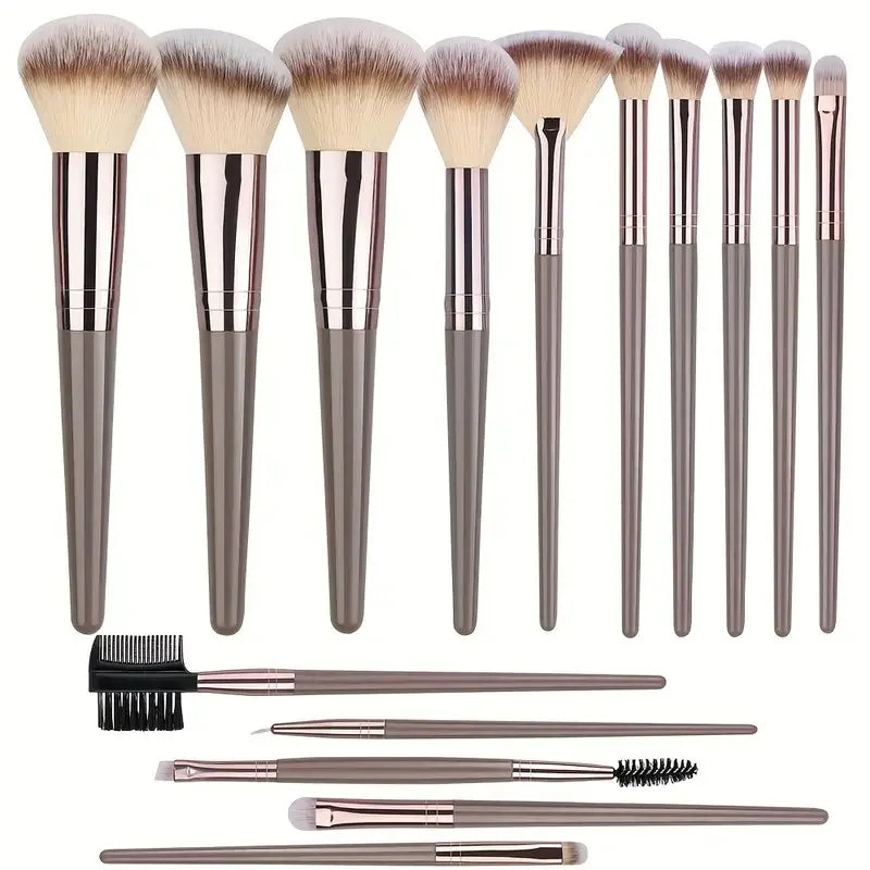 Premium Makeup Brush Set – Soft Fluffy Cosmetic Brushes for Flawless Makeup