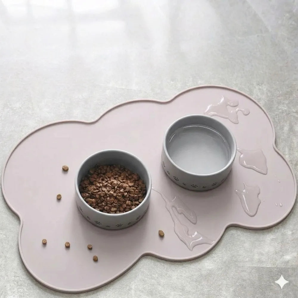 Waterproof Indoor Pet Feeding Mat – Anti-Slip Dining Mat for Cats & Dogs