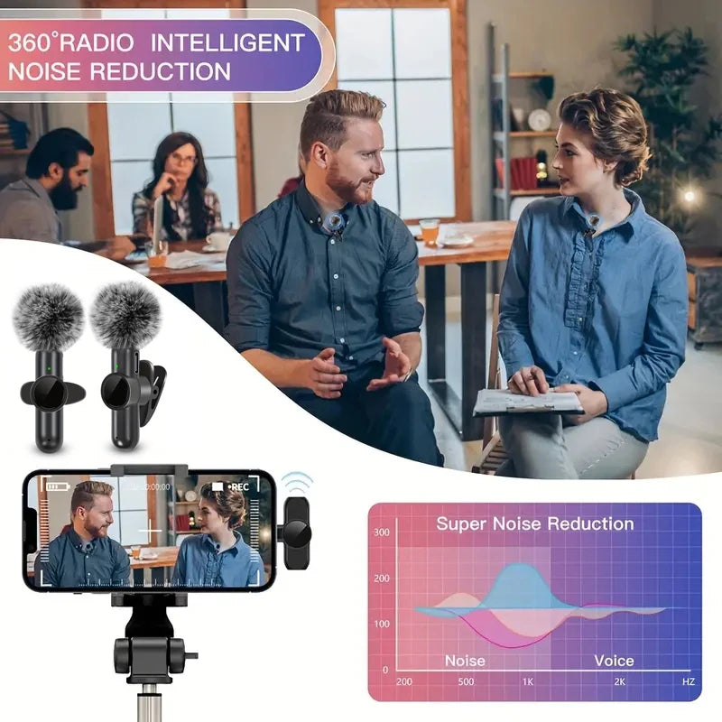 Wireless Lavalier Microphone – Crystal Clear Audio Anywhere