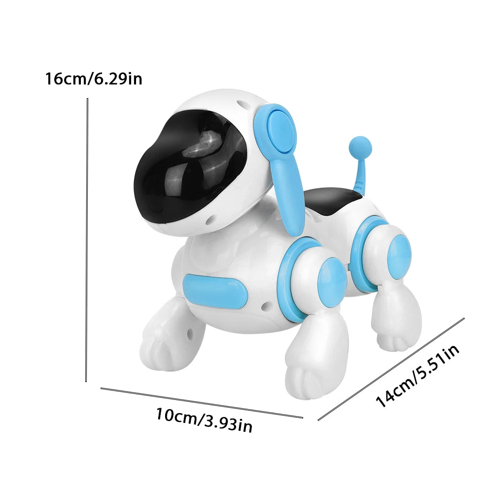 Smart Interactive Robotic Dog – Walking, Sound &amp; Educational Toy