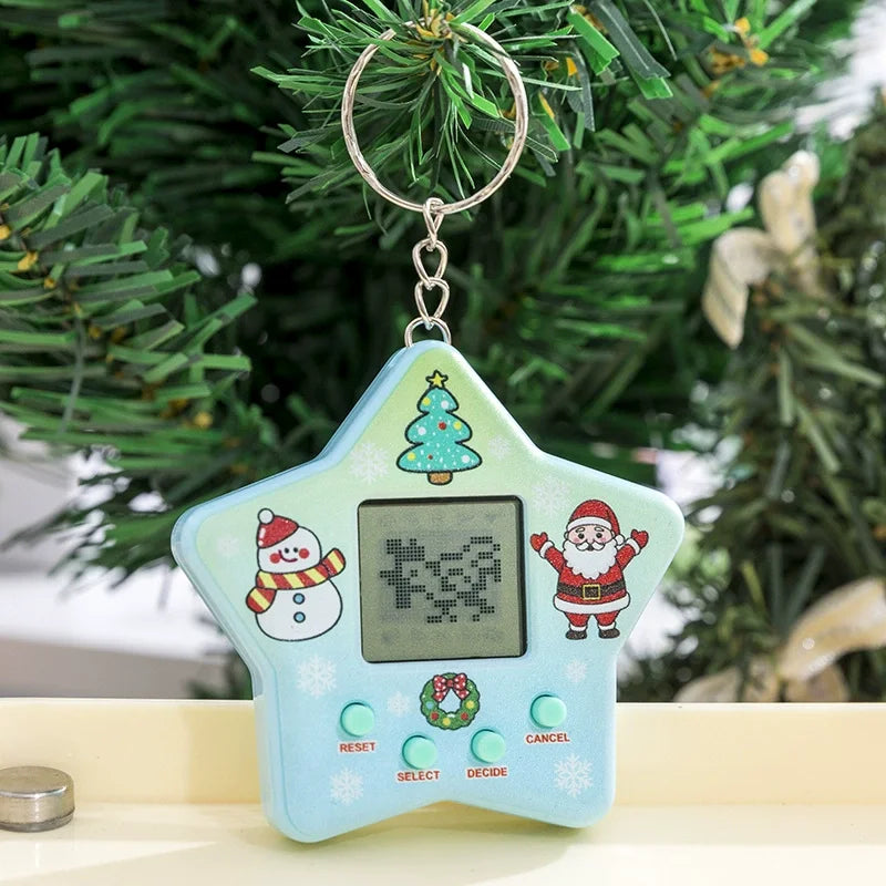 168-in-1 Virtual Electronic Pet Keychain – Nostalgic Retro Pixel Game Toy