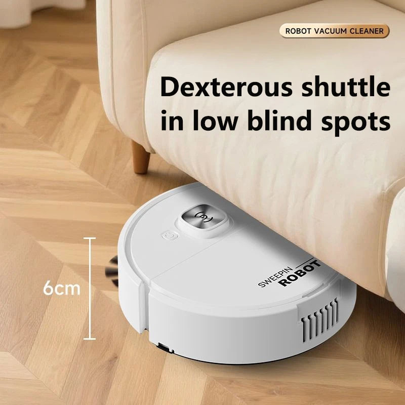 3-in-1 Mini Robot Vacuum Cleaner – Smart Sweeping &; Mopping Cleaner