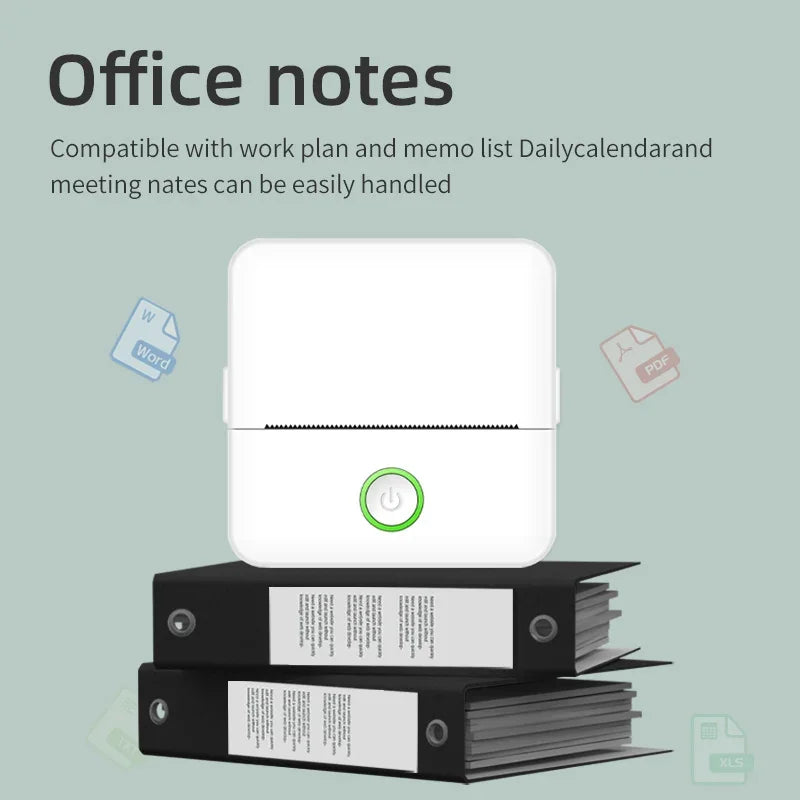 Mini Portable Inkless Thermal Printer – Print Anywhere, Anytime