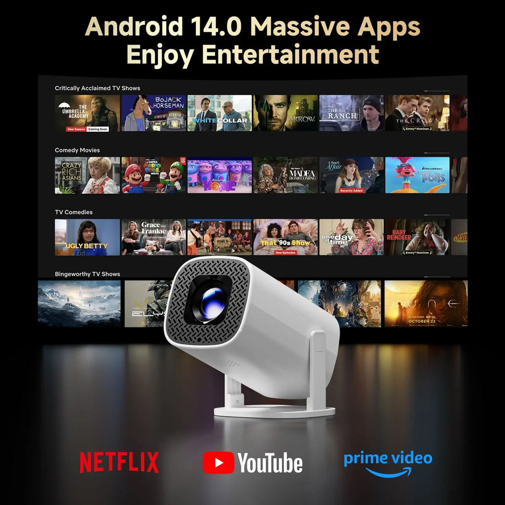 Smart Mini Projector P30 Pro – Home Cinema Experience Anywhere