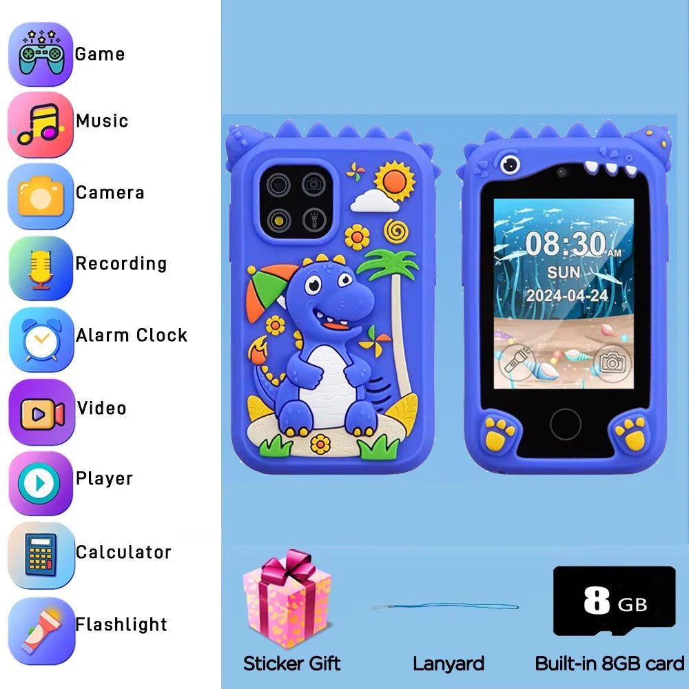 Mini Kids Smart Phone – Educational Toy with Camera, Music &; Learning Games