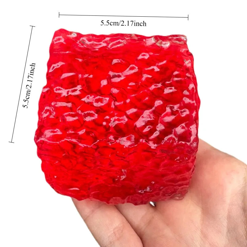Ice Skin Maltose Squishy™ Stress Relief Cube