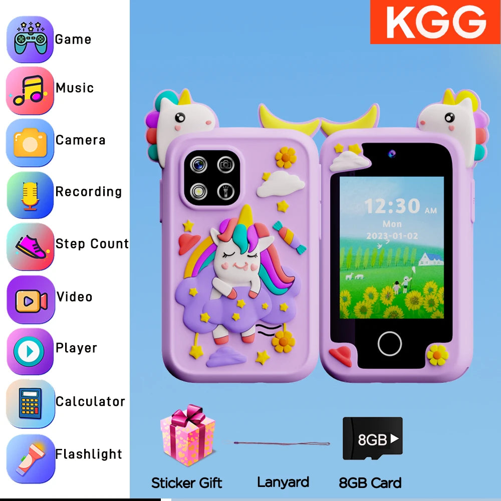 Mini Kids Smart Phone – Educational Toy with Camera, Music &; Learning Games