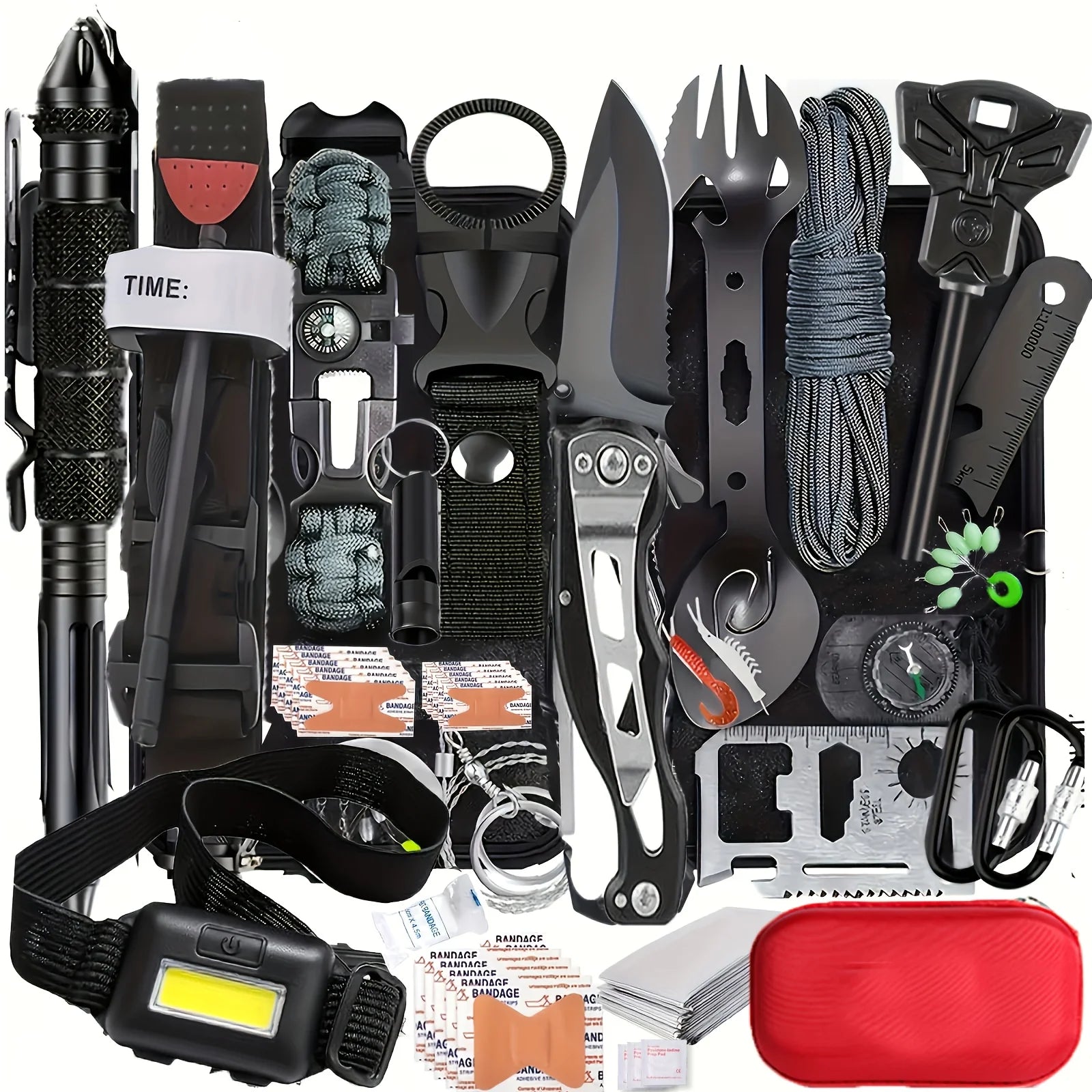 20-in-1 Ultimate Survival &amp; Emergency Gear Kit