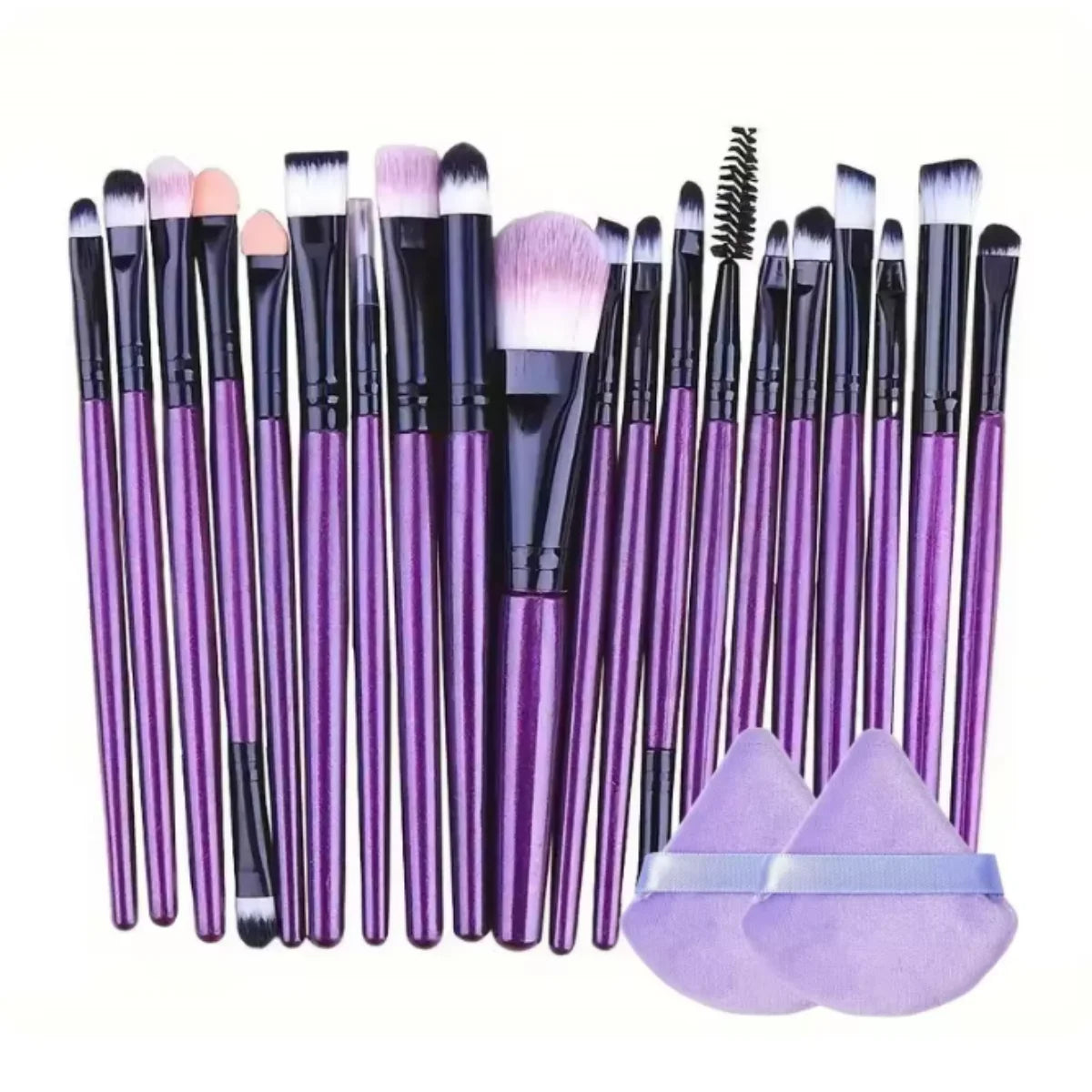 20-Piece Professional Makeup Brush Set – Soft Blending & Cosmetic Brushes