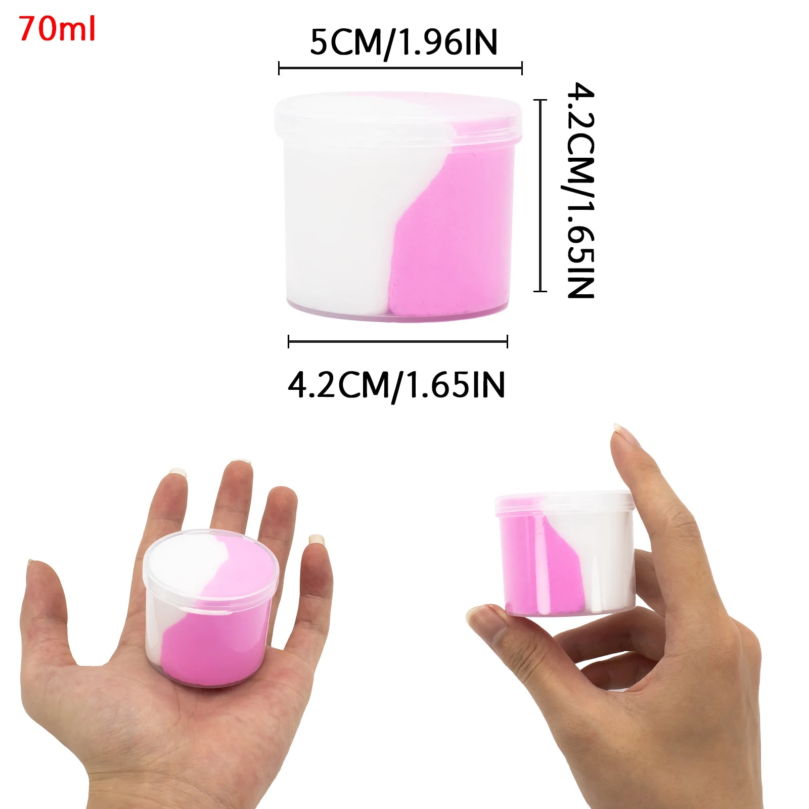 4Pcs Bicolor Butter Slime Kit™ – Scented DIY Sensory Putty