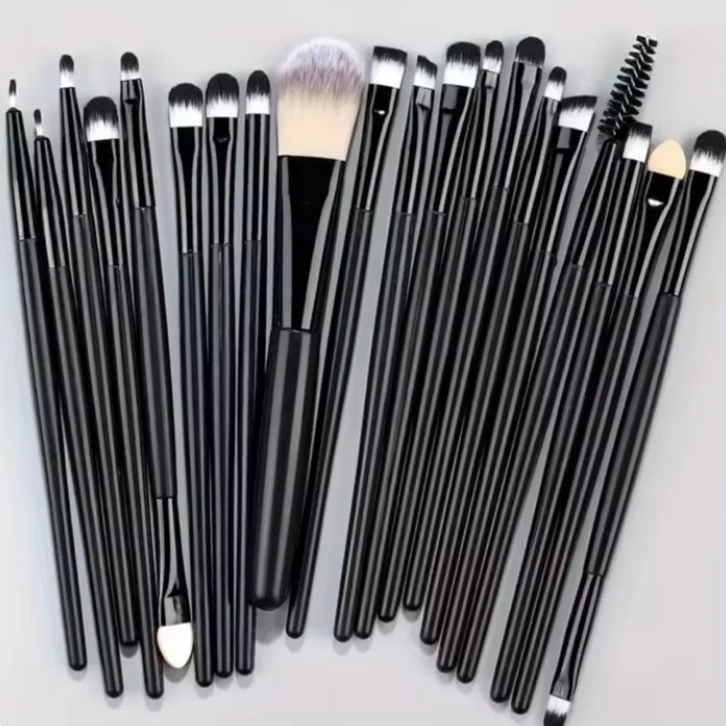 20-Piece Professional Makeup Brush Set – Soft Blending & Cosmetic Brushes