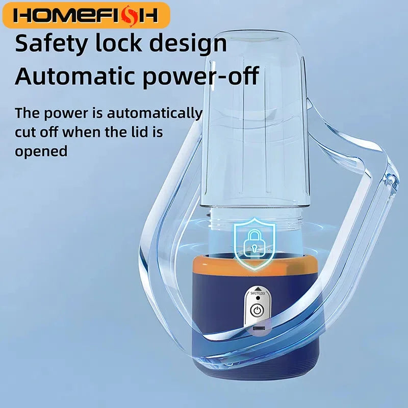 Portable Electric Blender Bottle – Fresh Smoothies Anywhere