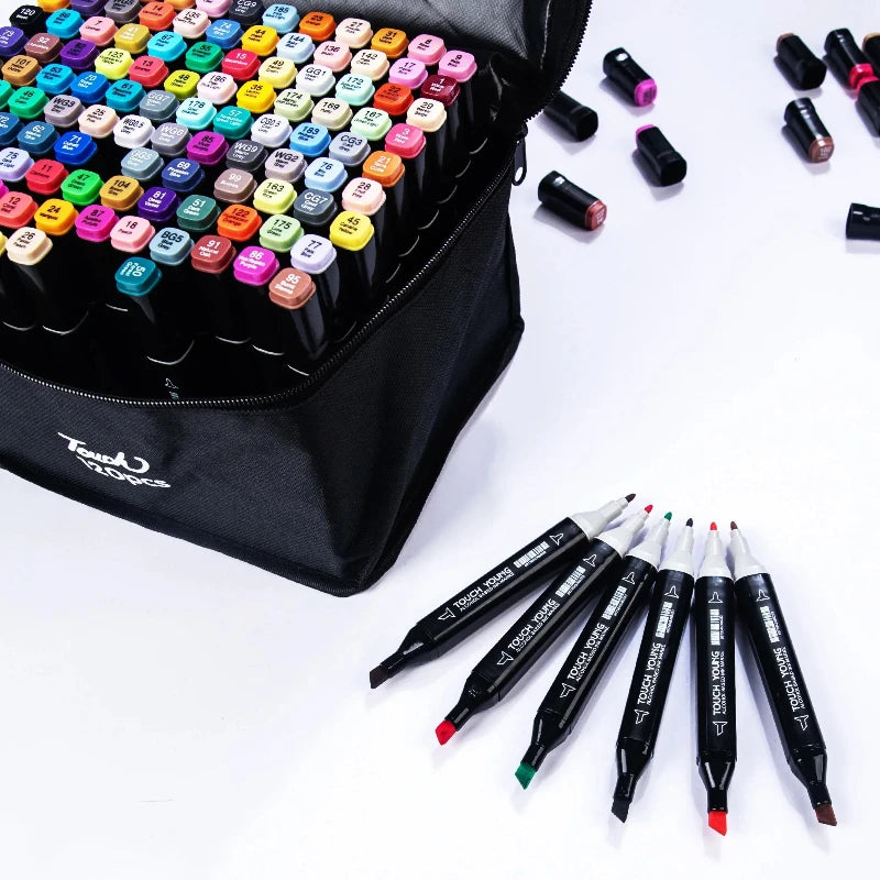 Dual Tip Art Marker Set™ – Professional Drawing &amp; Sketching Markers