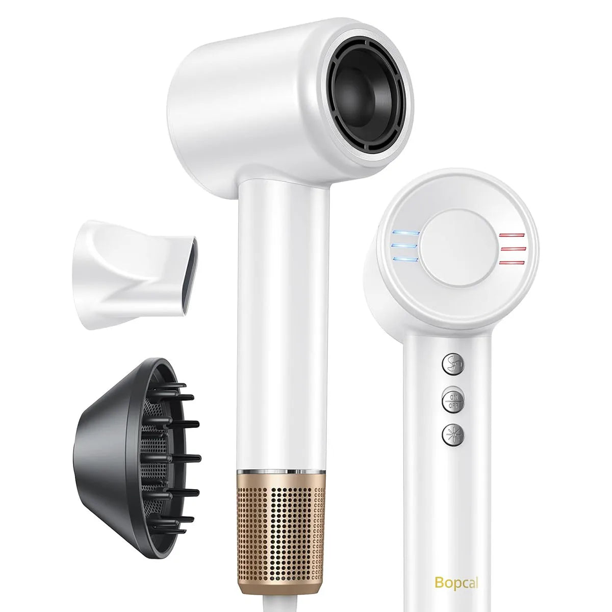 Professional Ionic Hair Dryer – 120,000RPM High-Speed Brushless Blow Dryer