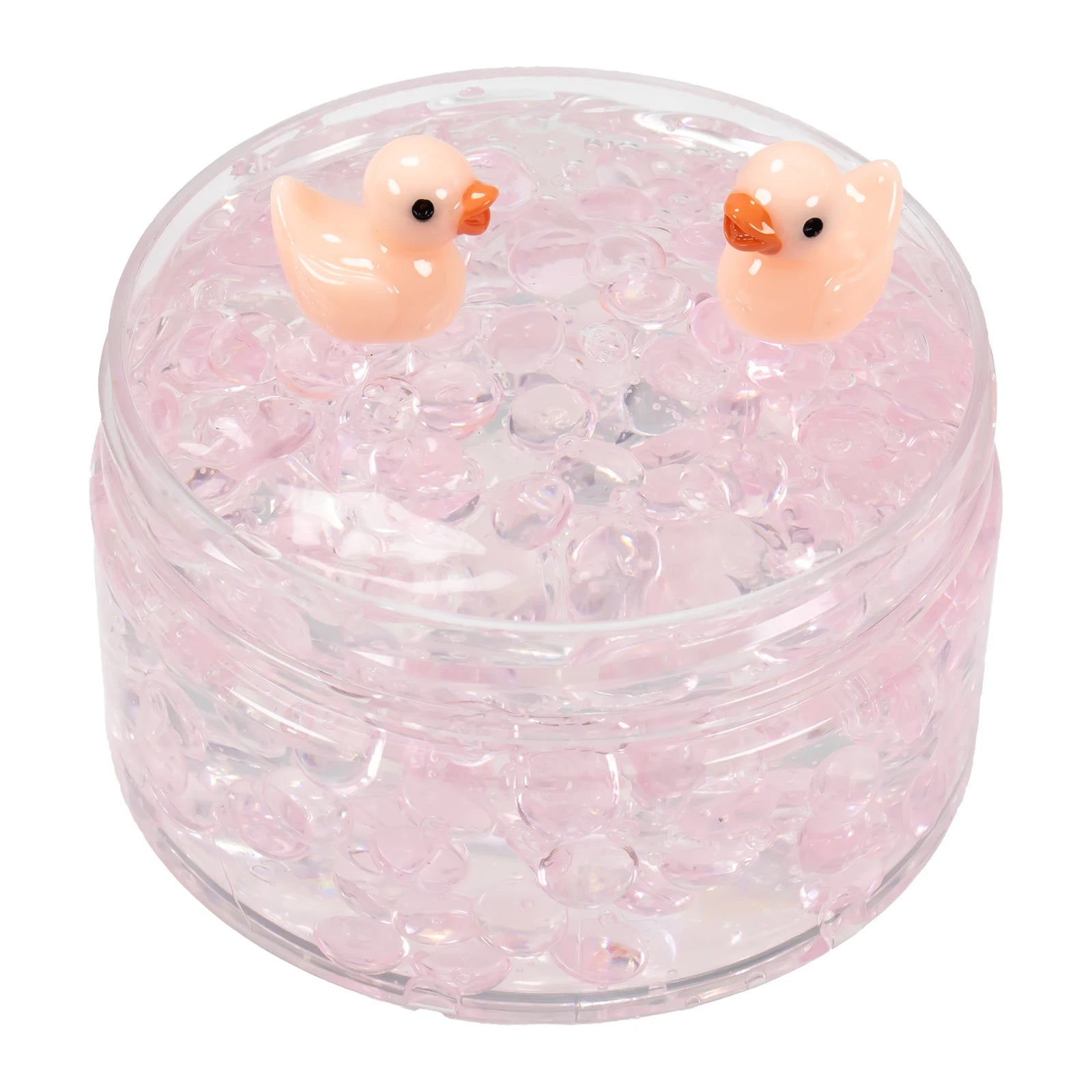 Duck Crunch Crystal Slime™ – Clear Beads Sensory Slime