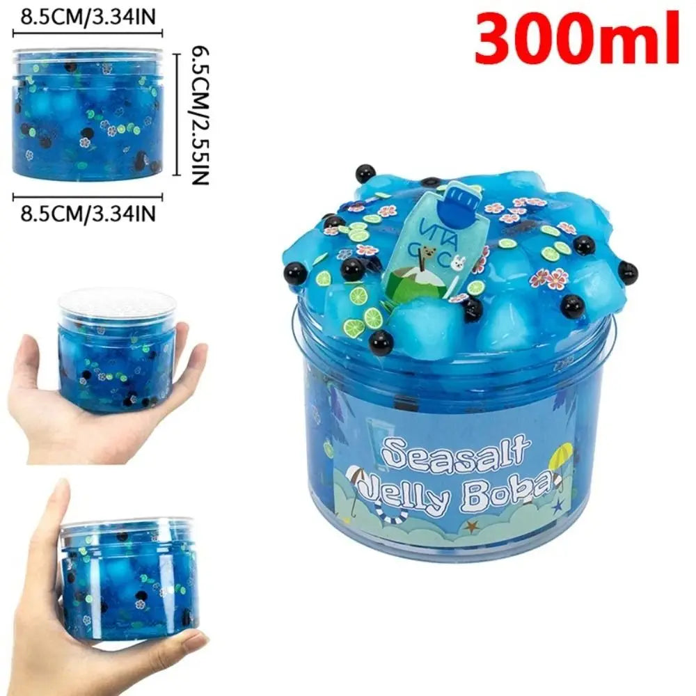 Crystal Fruit Slime Kit™ – Non-Sticky Jelly Cube Stress Relief Slime