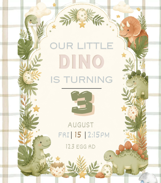 ✨ Custom Invitation Design