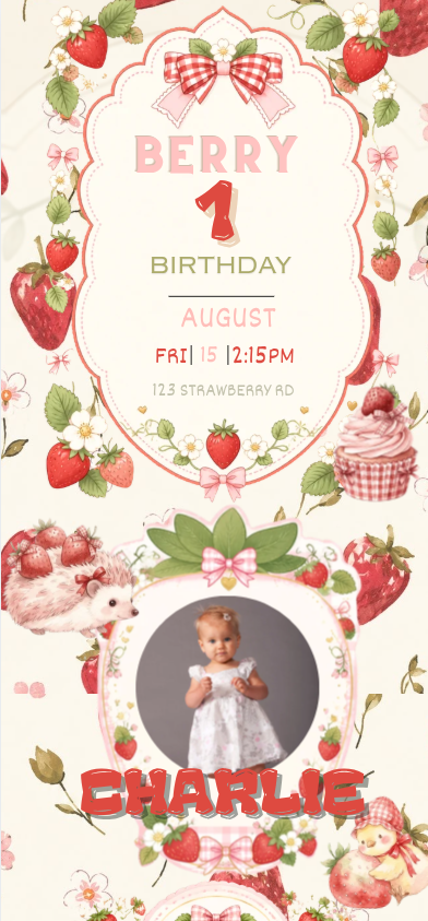 ✨ Custom Invitation Design