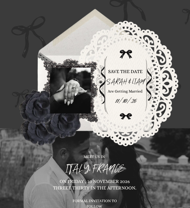 ✨ Custom Invitation Design