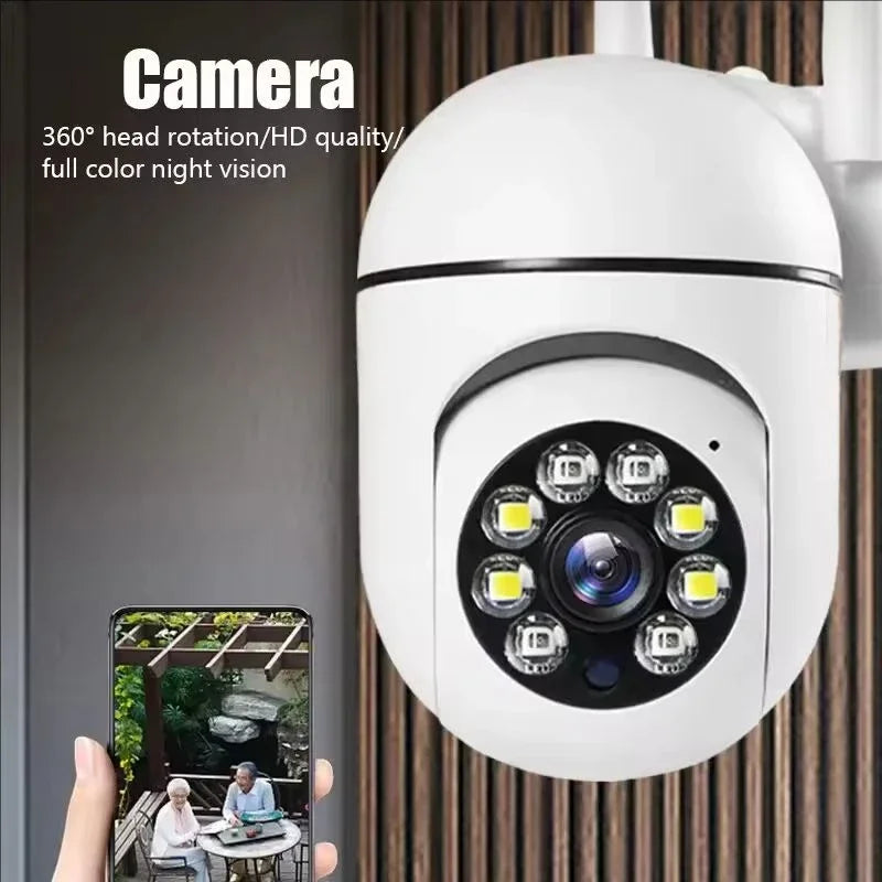 8MP Wireless PTZ Security Camera – Smart Outdoor Protection