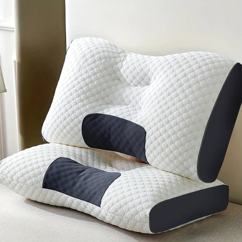 2-Pack Ergonomic Neck Support Pillows – Orthopedic Contour Sleeping Pillows
