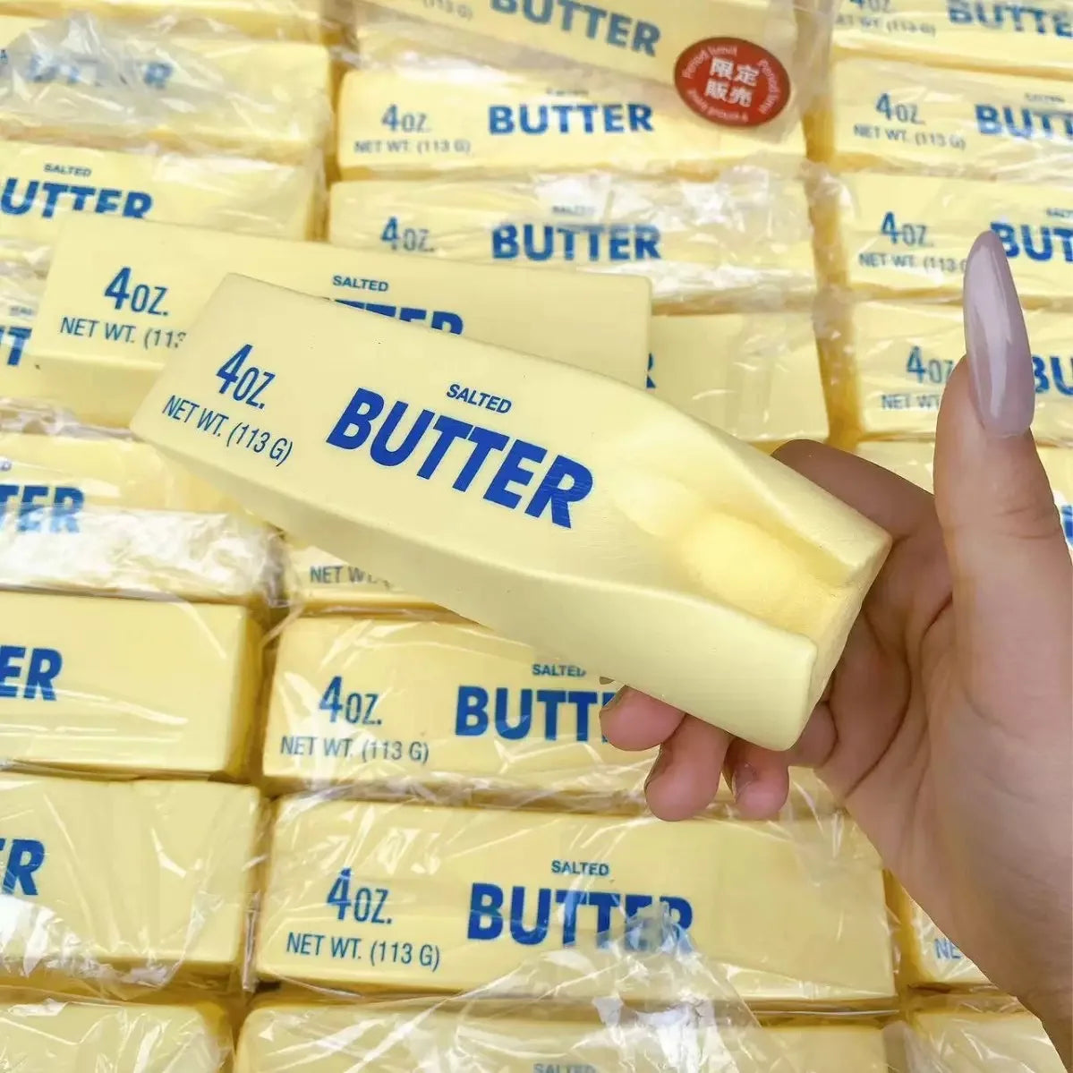 Giant Butter Stick™ Slow-Rising Squishy Toy
