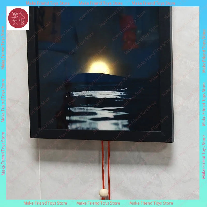 Kinetic Sunset Sunrise Wall Lamp – Moving Ambient Light for Cozy Spaces