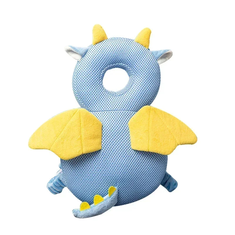 Toddler Baby Head Protector Safety Pad Cushion – Anti-Fall Cartoon Backpack Pillow (1-3 Years)