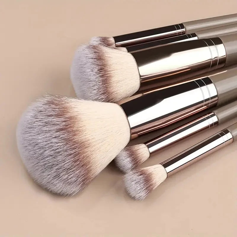 Premium Makeup Brush Set – Soft Fluffy Cosmetic Brushes for Flawless Makeup