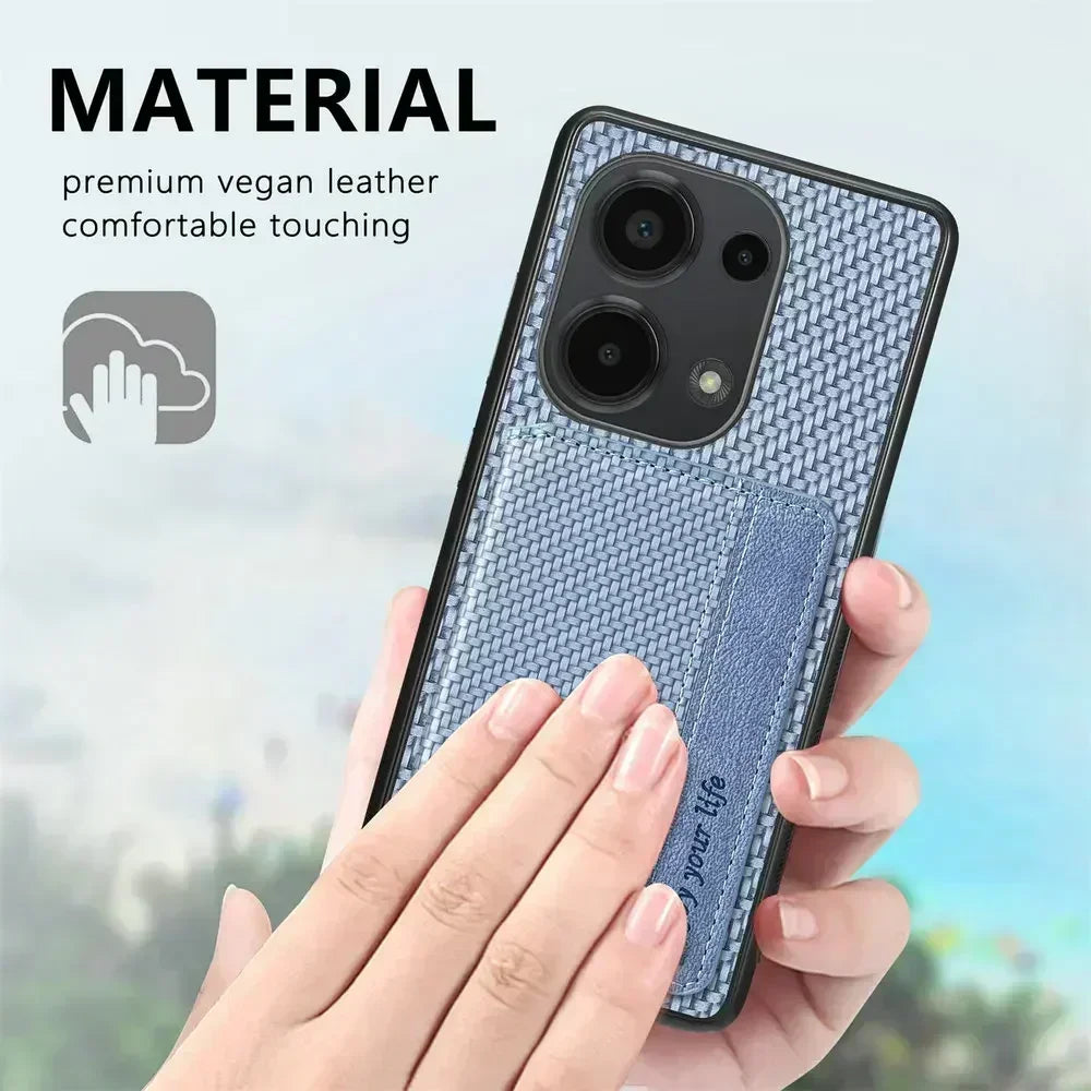 RFID Leather Wallet Phone Case – Premium Protection &; Everyday Convenience