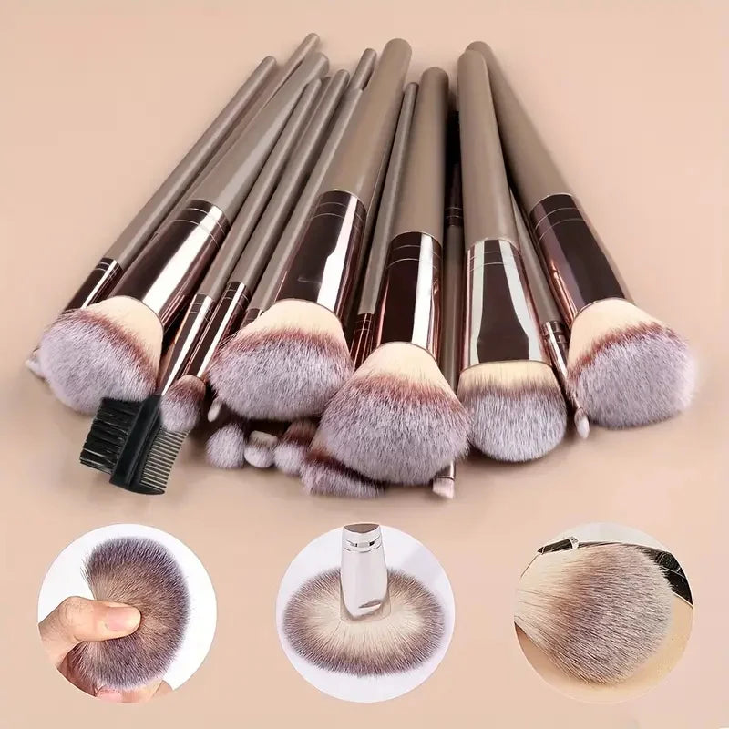 Premium Makeup Brush Set – Soft Fluffy Cosmetic Brushes for Flawless Makeup