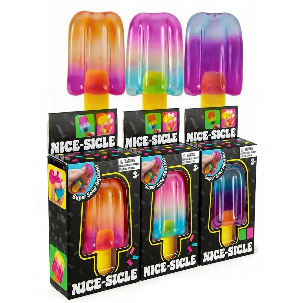 Popsicle Blind Box Cube Sensory Stress Relief Squishy