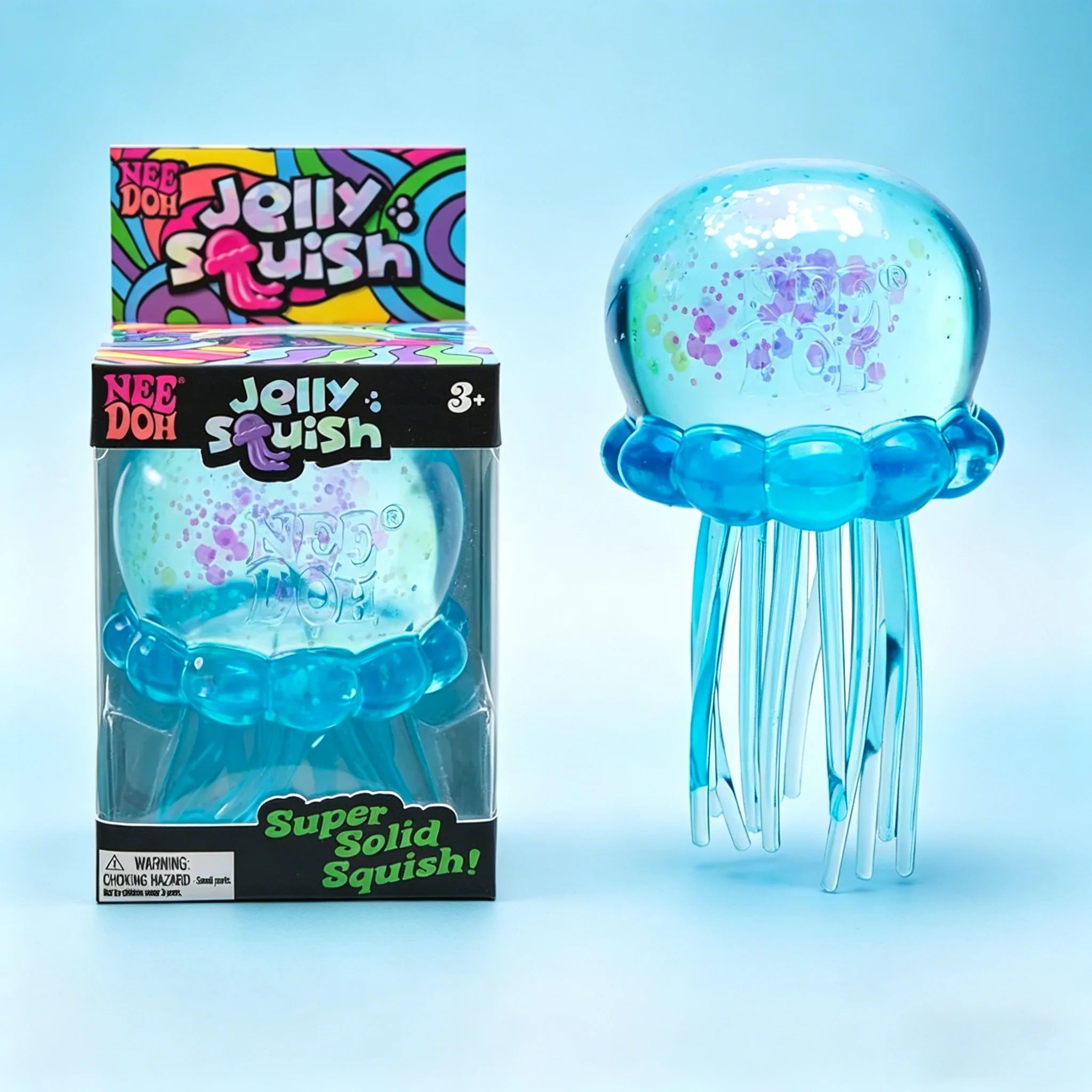 Jellyfish Squish Toy – Soft Water-Filled Sensory Fidget Toy for Stress Relief