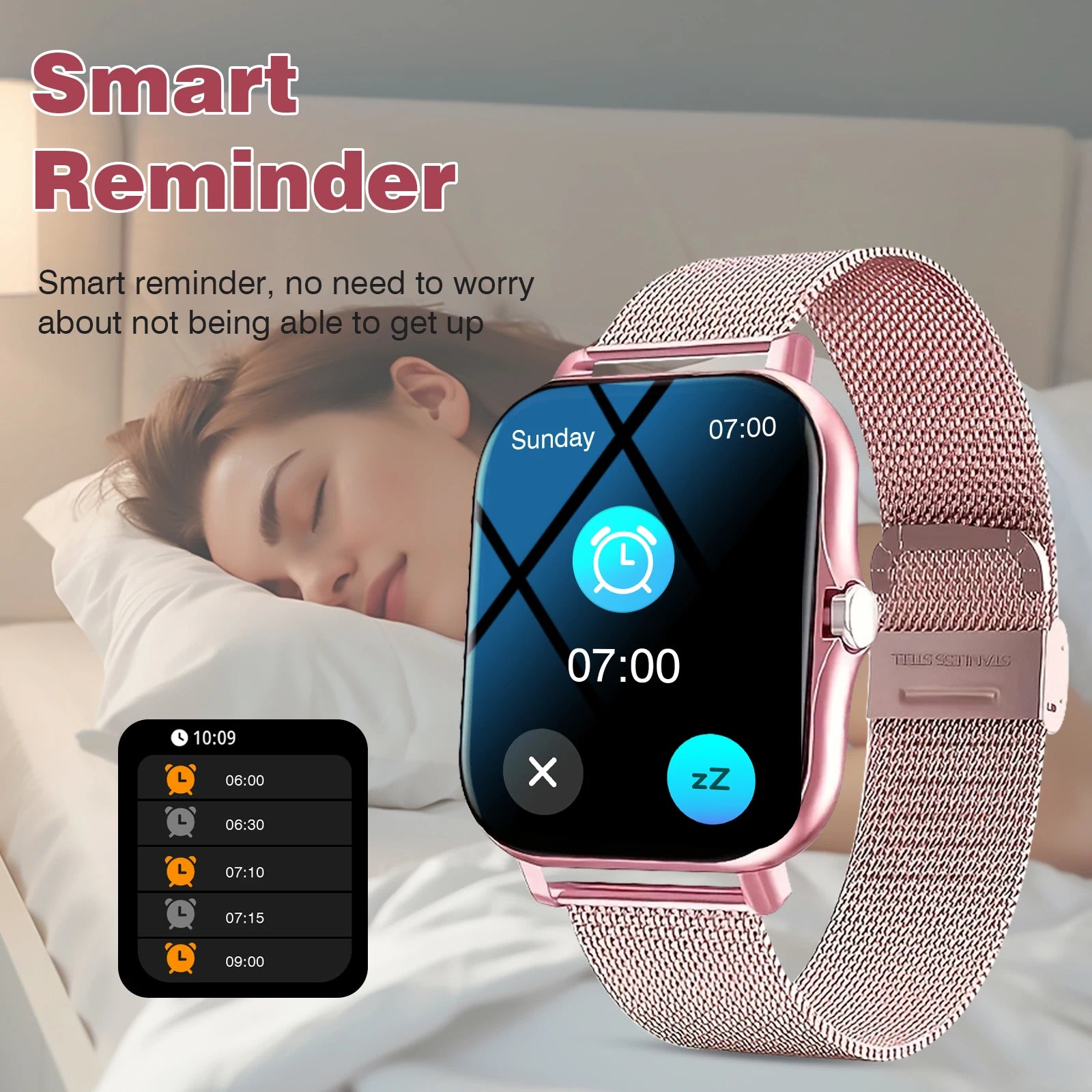 Smart Sport Watch – Bluetooth Calling, Fitness Tracking &amp; Daily Smart Features