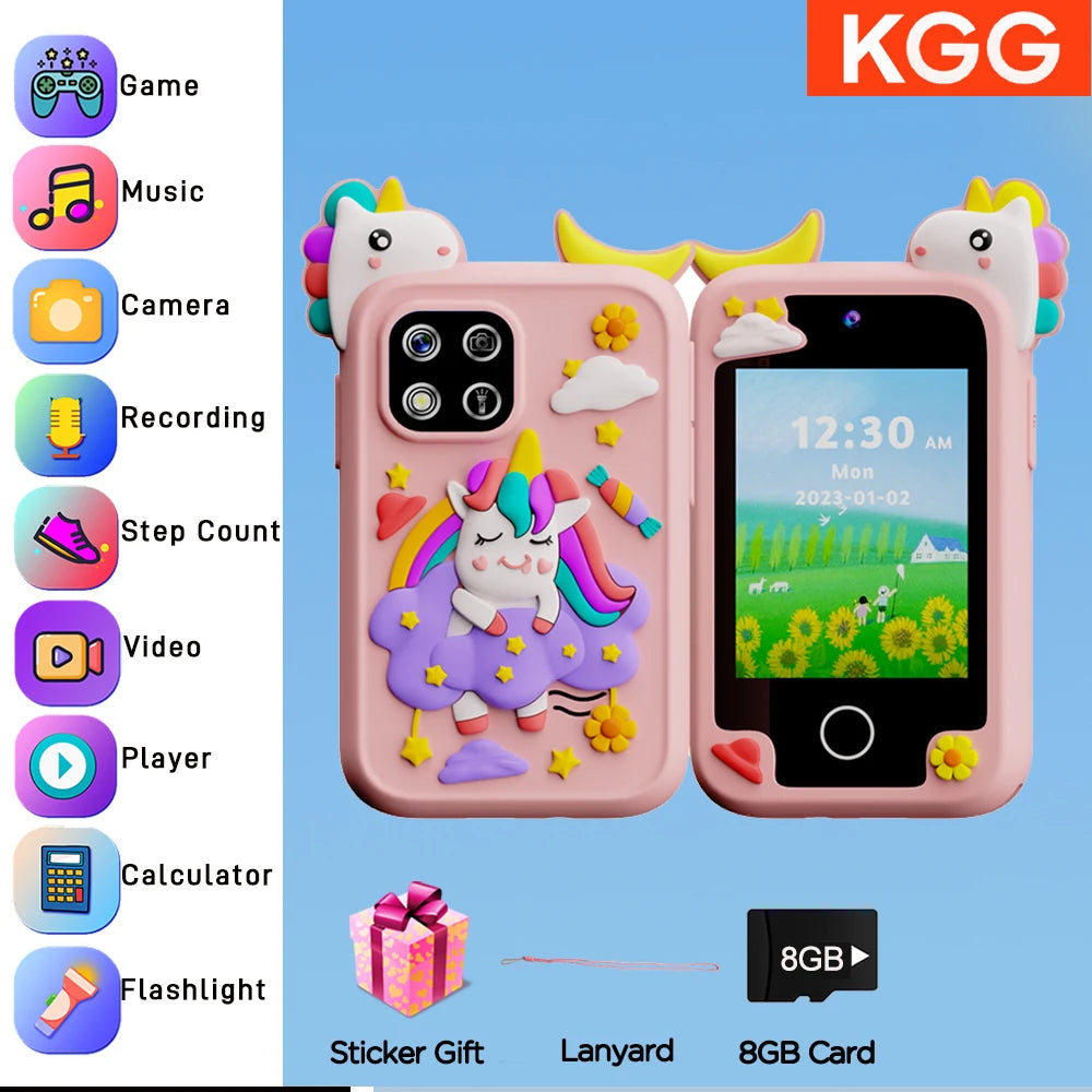 Mini Kids Smart Phone – Educational Toy with Camera, Music &; Learning Games