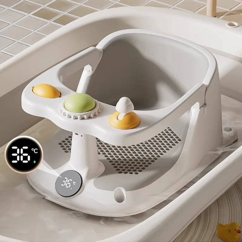 Baby Bath Seat with Suction Base – Safe & Comfortable Infant Bath Support