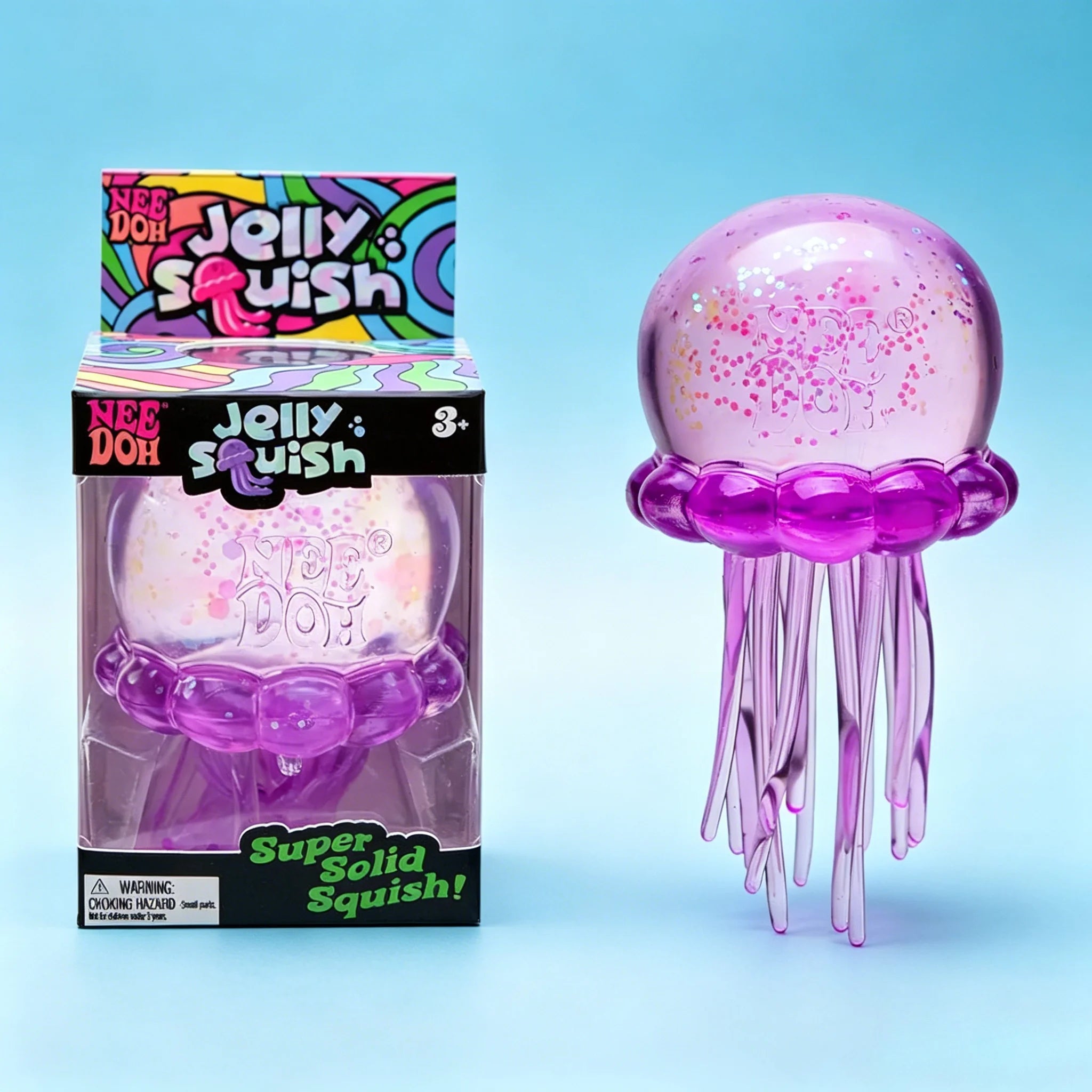 Jellyfish Squish Toy – Soft Water-Filled Sensory Fidget Toy for Stress Relief