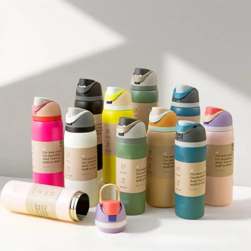 Stainless Steel Vacuum Flask™ – Insulated Travel Water Bottle
